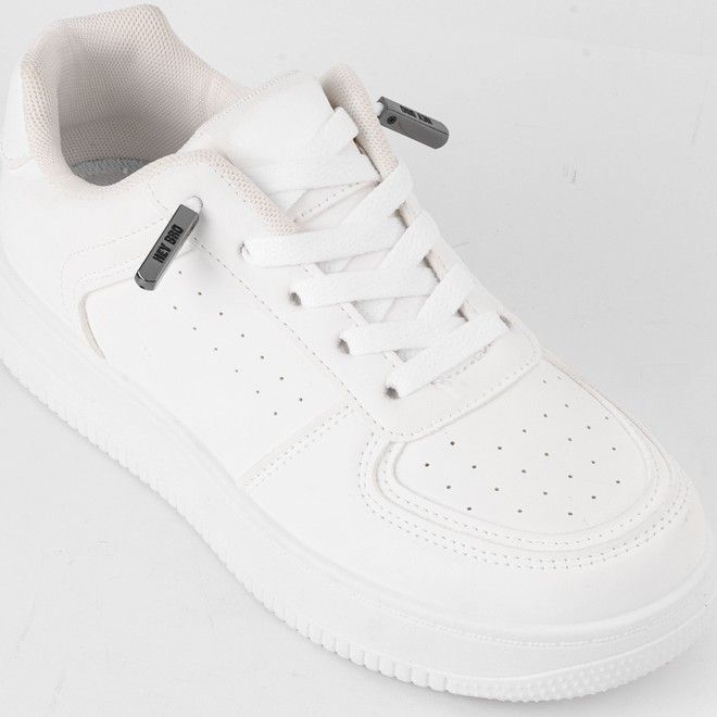 2 Paar Schnürsenkel Endstücke „Hey Bro“ - aus Metall für Sneaker - anthrazit