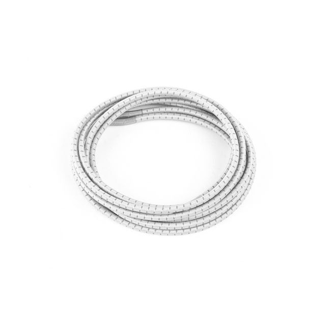 1 Paar Elastische reflektierende Schnürsenkel mit Schnellverschluss (Ø 3 mm, Länge 100 cm) - ReflectLite Series - silbergrau - Schuhbaendel.ch