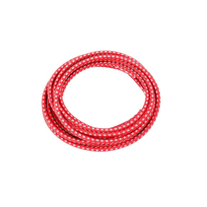 1 Paar Elastische stark reflektierende Schnürsenkel mit Schnellverschluss (Ø 3 mm, Länge 100 cm) - ReflectPro Series - rot - Schuhbaendel.ch