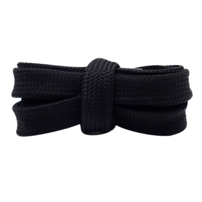 1 Paar extra breite Schnürsenkel (120 cm lang, 18 mm breit) für Adidas Campus, Vans Old School - OG Fat Laces Collection - schwarz - Schuhbaendel.ch