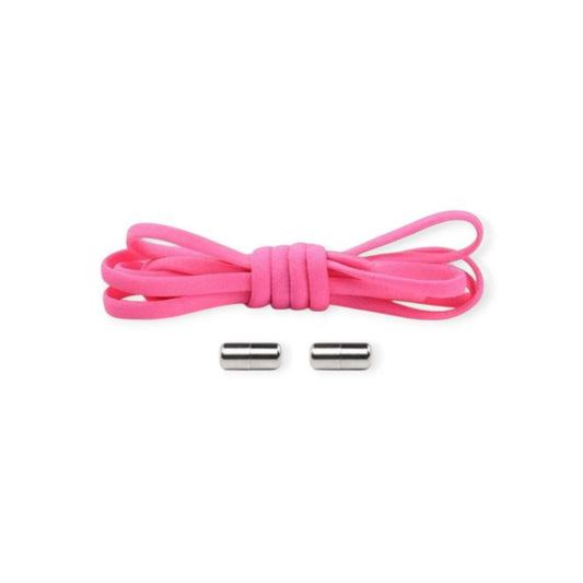 1 Paar Elastische Schnürsenkel ohne binden - mit Dreh-Verschluss - Lazy Laces Collection - pink - Schuhbaendel.ch