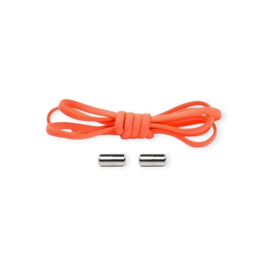 1 Paar Elastische Schnürsenkel ohne binden - mit Dreh-Verschluss - Lazy Laces Collection - neonrot - Schuhbaendel.ch