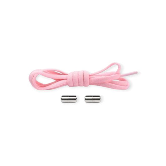 1 Paar Elastische Schnürsenkel ohne binden - mit Dreh-Verschluss - Lazy Laces Collection - hellrosa - Schuhbaendel.ch