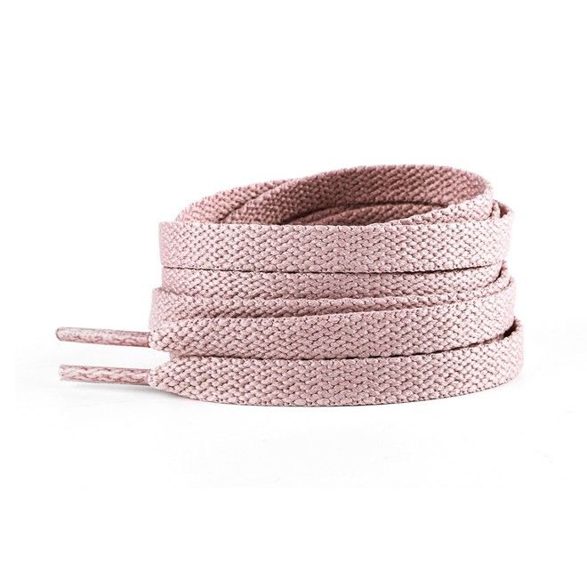 LaceGodZ – 1 Paar flache Schnürsenkel (120 cm lang, 8 mm breit) – ColorFlow Series – flieder - Schuhbaendel.ch