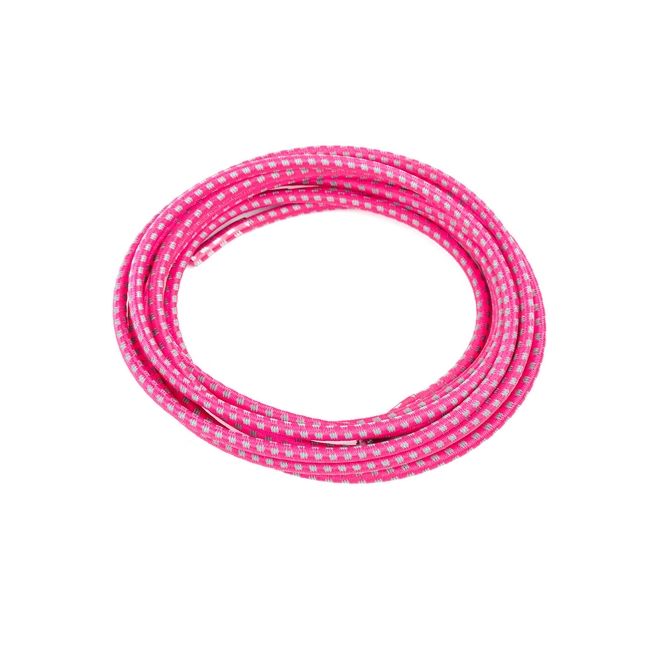 1 Paar Elastische stark reflektierende Schnürsenkel mit Schnellverschluss (Ø 3 mm, Länge 100 cm) - ReflectPro Series - pink - Schuhbaendel.ch
