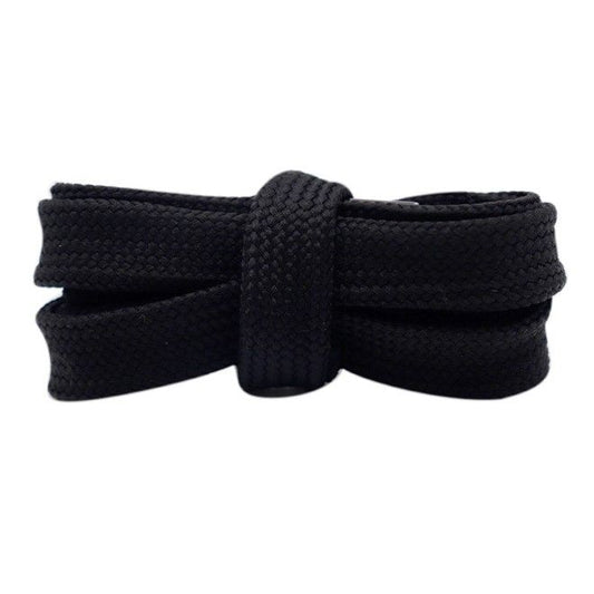 1 Paar extra breite Schnürsenkel (140 cm lang, 18 mm breit) für Adidas Campus, Vans Knu - OG Fat Laces Collection - schwarz - Schuhbaendel.ch