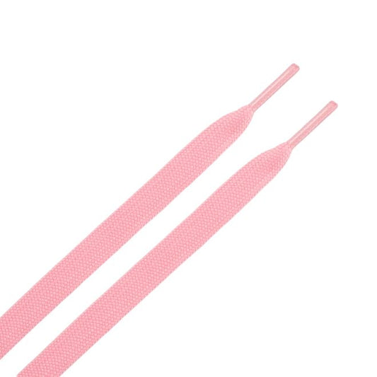 1 Paar flache Schnürsenkel (100 cm lang, 8 mm breit) - ColorStep Series - pink - Schuhbaendel.ch