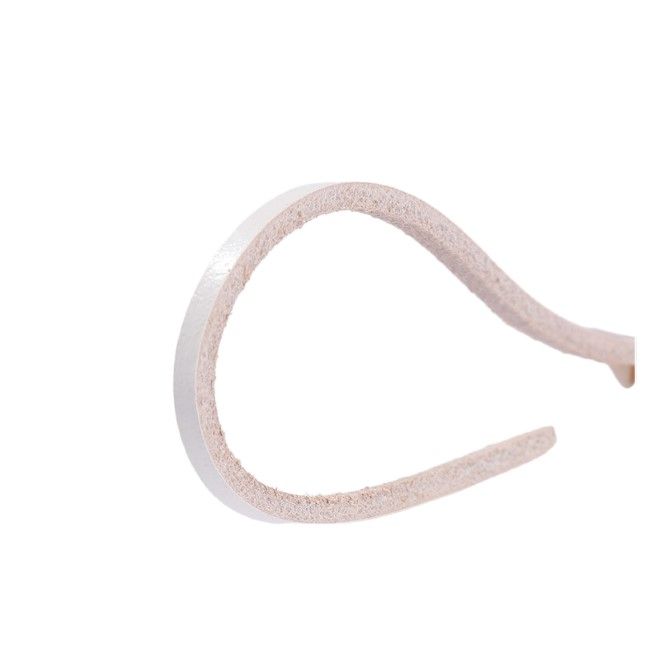 1 Paar Echtleder Schnürsenkel (Ø 3 mm, Länge 80 cm), quadratisch für Lederschuhe mit 3-5 Ösenpaaren - weiss - Schuhbaendel.ch