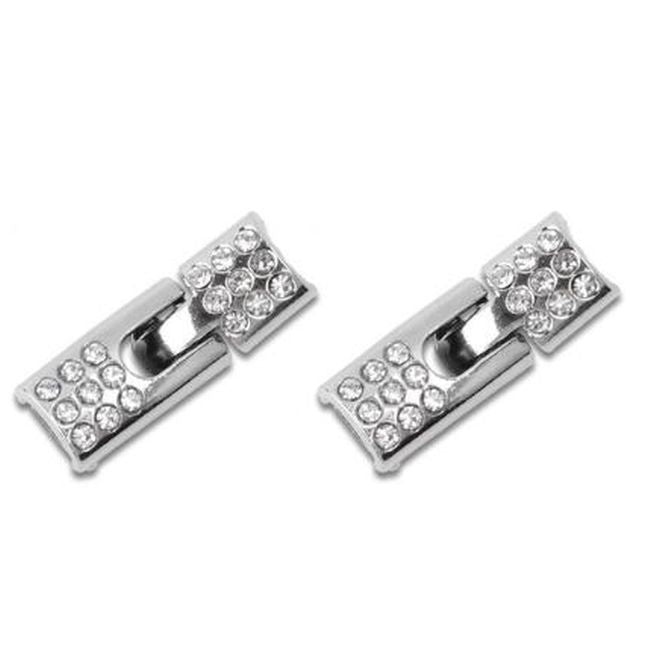 1 Paar Elastische Schnürsenkel ohne binden - mit Schnell-Verschluss - Elastic Bling Series - hellgrau - Schuhbaendel.ch