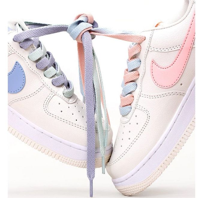 1 Paar Flache Schnürsenkel 120 cm - für festen und sicheren Sitz im Schuh - Pastell Series - hellblau - Schuhbaendel.ch