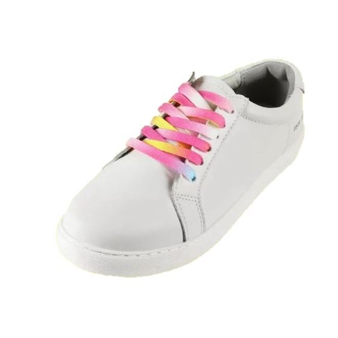 1 Paar Flache Schnürsenkel mt Farbverlauf 120 cm - für festen und sicheren Sitz im Schuh - Casual Shoes Series - farbig - Schuhbaendel.ch