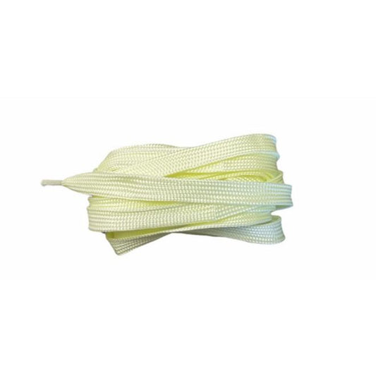 1 Paar Leuchtende Schnürsenkel 140 cm - festen und sicheren Sitz im Schuh - Fluorescent Series - gelb - Schuhbaendel.ch