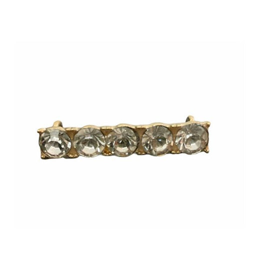 Schnürsenkel Clip - modisches Accessoire für den Schuh - Shine Series - Diamond - gold - Schuhbaendel.ch